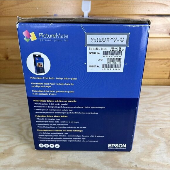 EPSON Personal Photo Lab / PictureMate Deluxe / PictureMate 500 | Model B351A - Picture 5 of 7